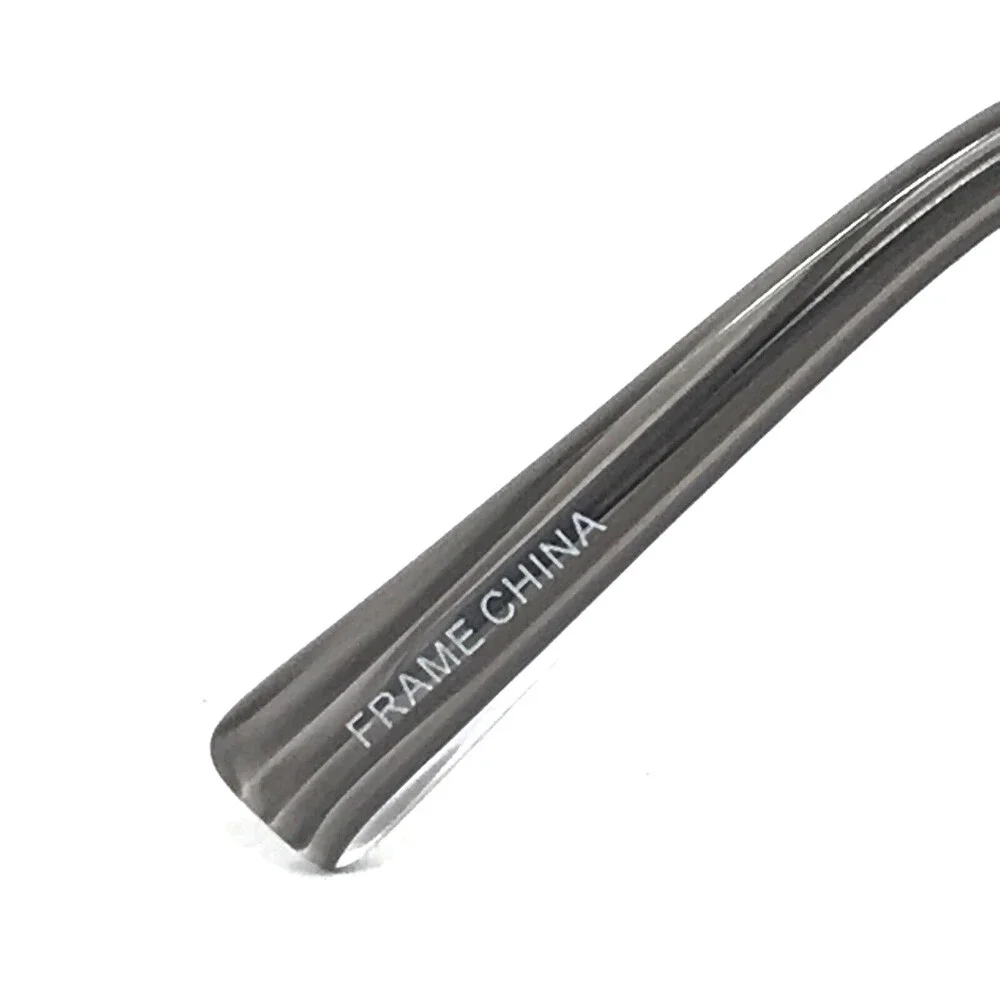 Modz Eyeglasses Frames MODERN DICTATOR MATTE GREY Wire Rim Titanium 55-17-145